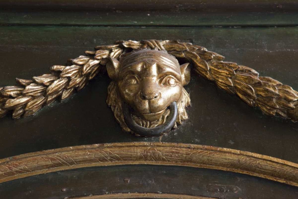 Peru, Lima Lions head in the Basilica Cathedral